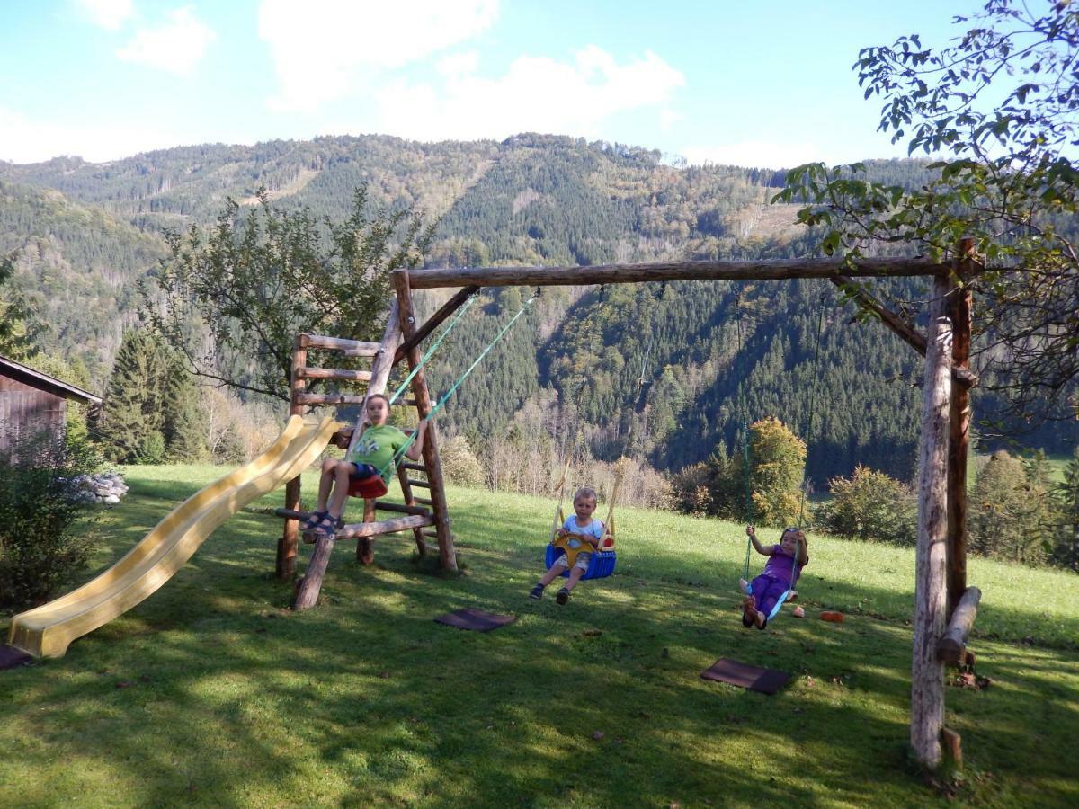 Biobauernhof Poidlbauer Villa Göstling an der Ybbs Dış mekan fotoğraf